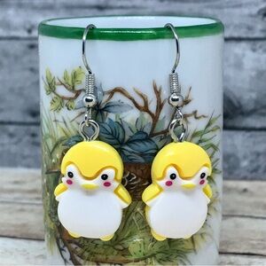 Penguin Animal Hook Earrings